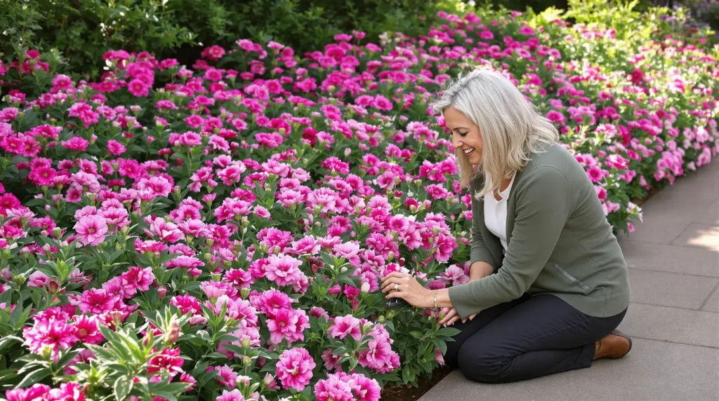 Cette petite vivace rose facile illumine bordures et pots tout l’été et transforme un jardin triste en scène chic