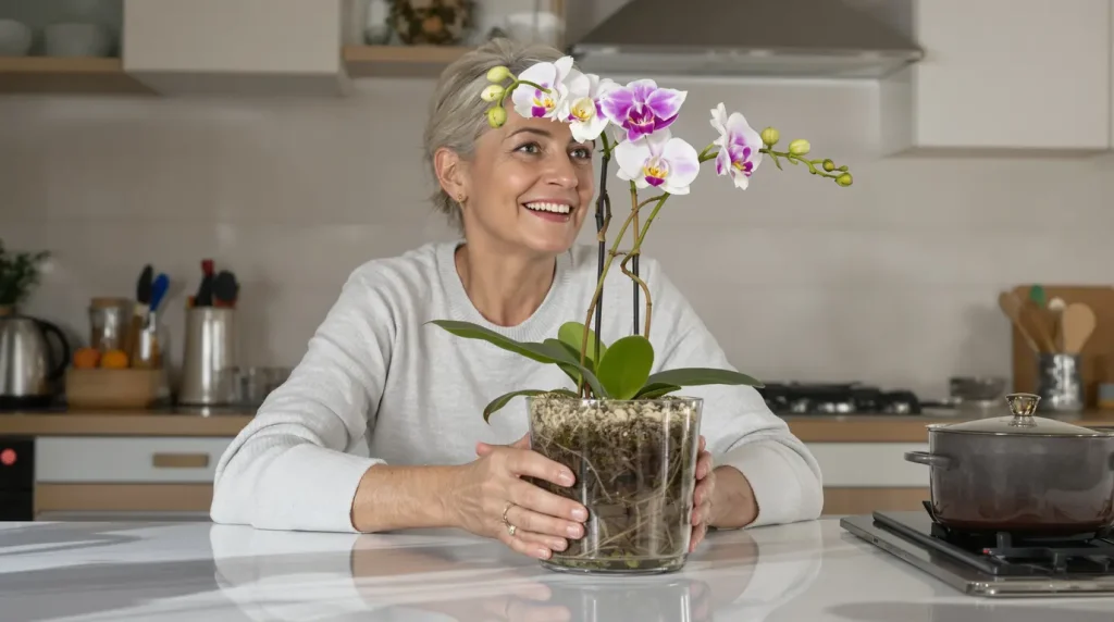 Orchidée : faites-la refleurir instantanément grâce à une pomme de terre